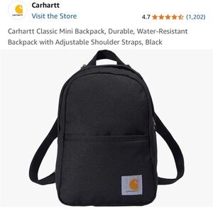 Carhartt small backpack
